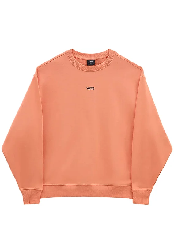 Vans Women's Flying V OS FT Long Sleeve Crewneck Pullover Shawl Collar Sweater