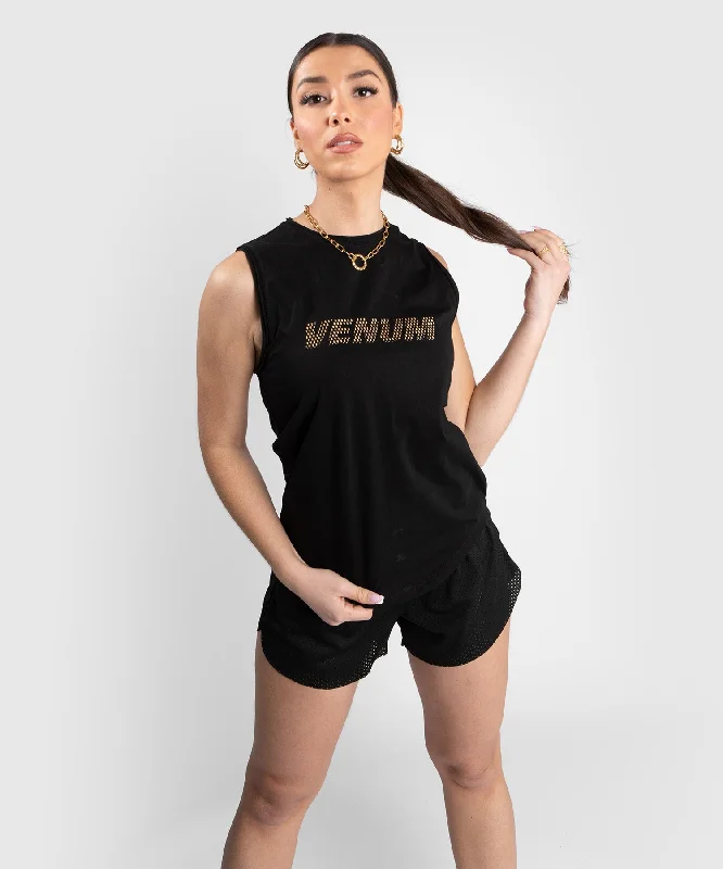 Venum Lightning Tank Top - For Women - Black/Gold tie dye tank