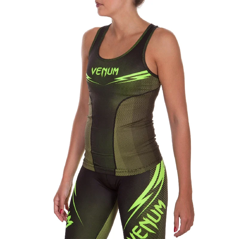 Venum Razor Tank Top - Black/Yellow sexy tank top