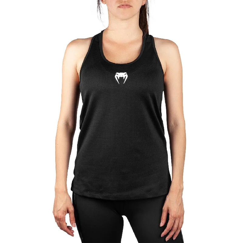 Venum Tecmo Tank Top - For Women - Black/White lounge tank top