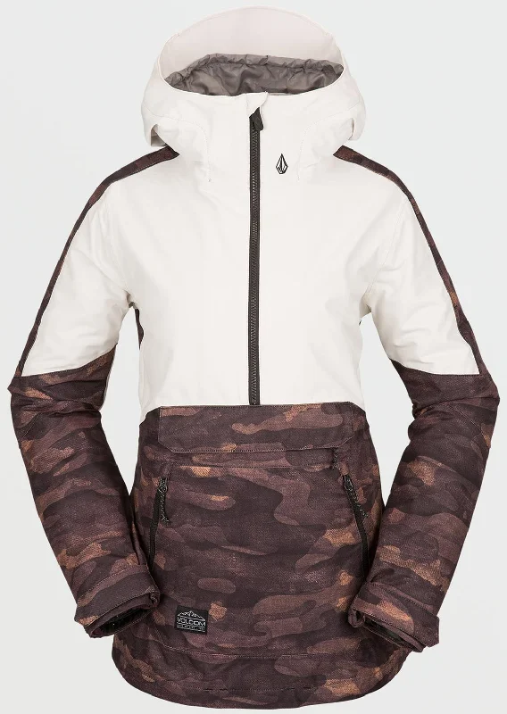 Volcom Women's Mirror Pullover Jacket Collared Jacket Crew Neck Jacket Turtle Neck Jacket Volcom Women's Mirror Pullover Jacket Collared Jacket Crew Neck Jacket Turtle Neck Jacket