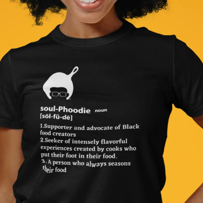Women's soulPhoodie Definition Tee Hoodie with Hem Embroidery Detailed Premium