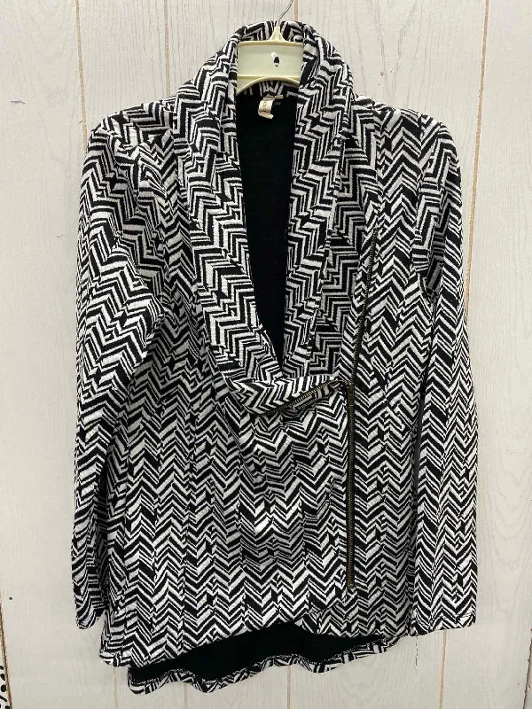 Black Womens Size 10/12 Blazer Women's Long Blazer