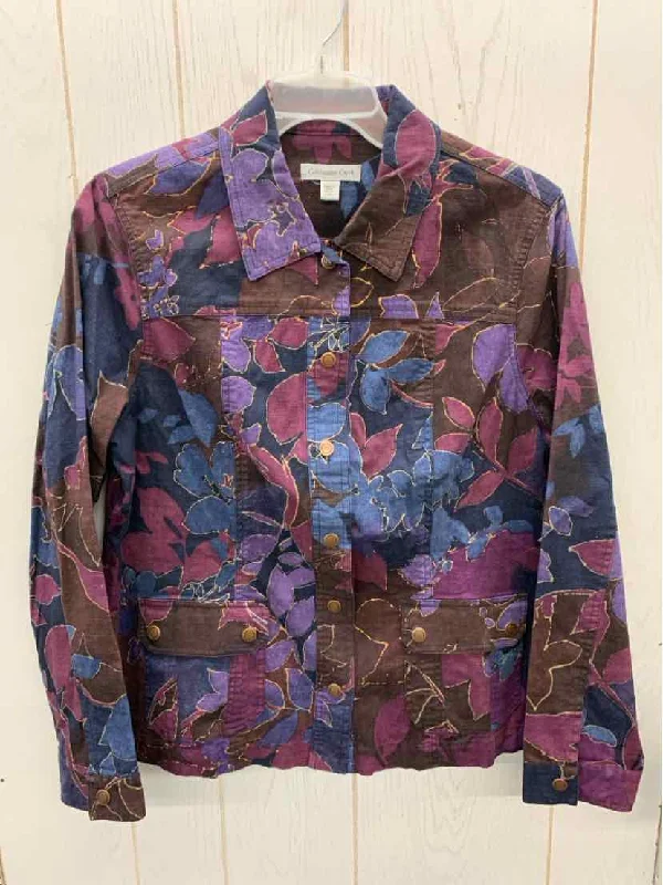 Coldwater Creek Purple Womens Size 16 Blazer Women's Handmade Blazer