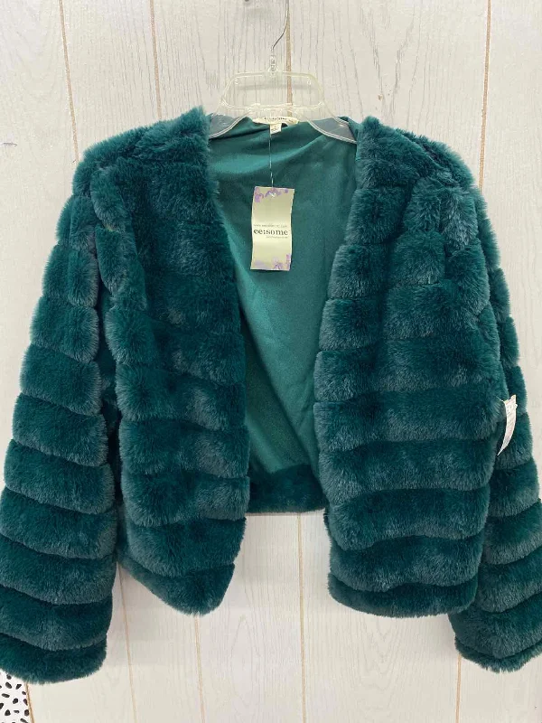 ee:some Green Womens Size L Blazer Women's Elegant Suit