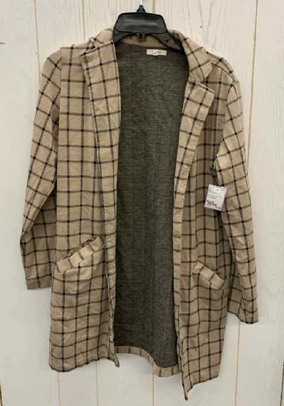 Maurices Tan Womens Size 4/6 Blazer Women's Advanced Suit