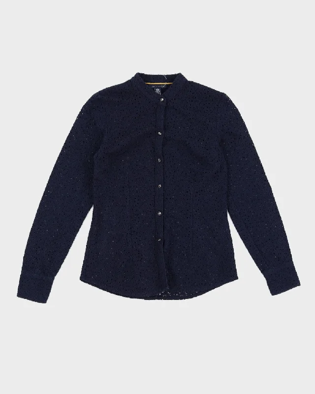 Navy Lace Tommy Hilfiger Cardigan - XS Lightweight Heavyweight Midweight