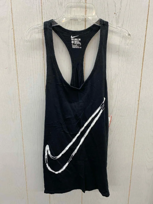 Nike Black Womens Size M Tank Top modal blend tank