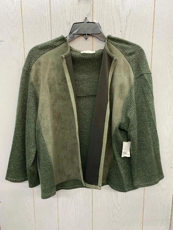 Olive Womens Size L Blazer Women's Premium Blazer