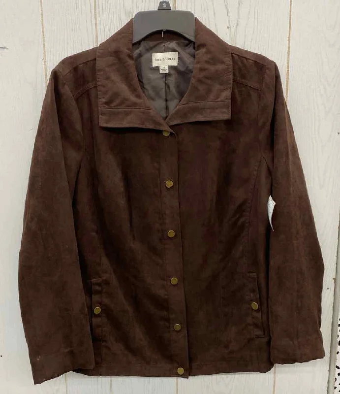 Studio Works Brown Womens Size 14 Blazer Women's Custom Jacket