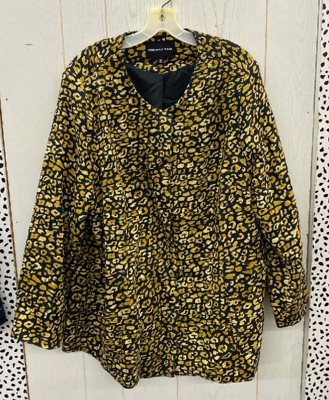 Who What Wear Black Womens Size 3X Blazer Women's Casual Suit