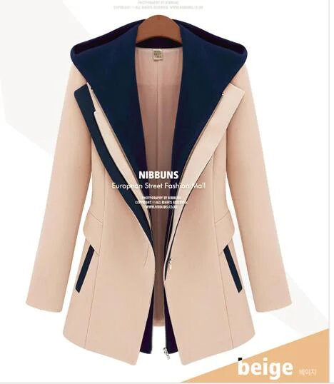 Blazer For Women Jacket Coat Ladies Hooded Jackets Coats Faux Fur Fabric Real Fur Fabric Shearling Fabric