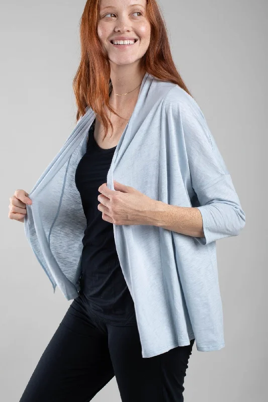 Annie Nursing Cardigan Terry Blend Velvet Blend Canvas Blend