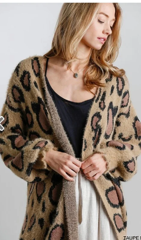 Cheetah Cardigan Lightweight Heavyweight Midweight