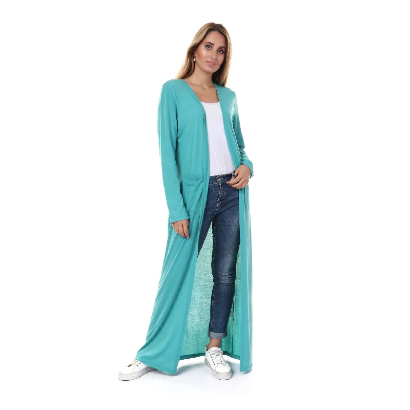 Full Sleeves Long Cardigan - Kady Soft Cozy Warm