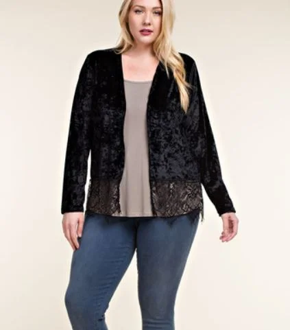 Plus Velvet Long Sleeve Cardigan Anti-Pilling Anti-Shrink Durable