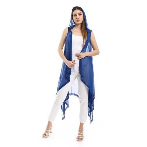 Sleeveless Slip On Cardigan (33250) - Kady Rayon Fabric Velvet Fabric Corduroy Fabric Sleeveless Slip On Cardigan (33250) - Kady Rayon Fabric Velvet Fabric Corduroy Fabric