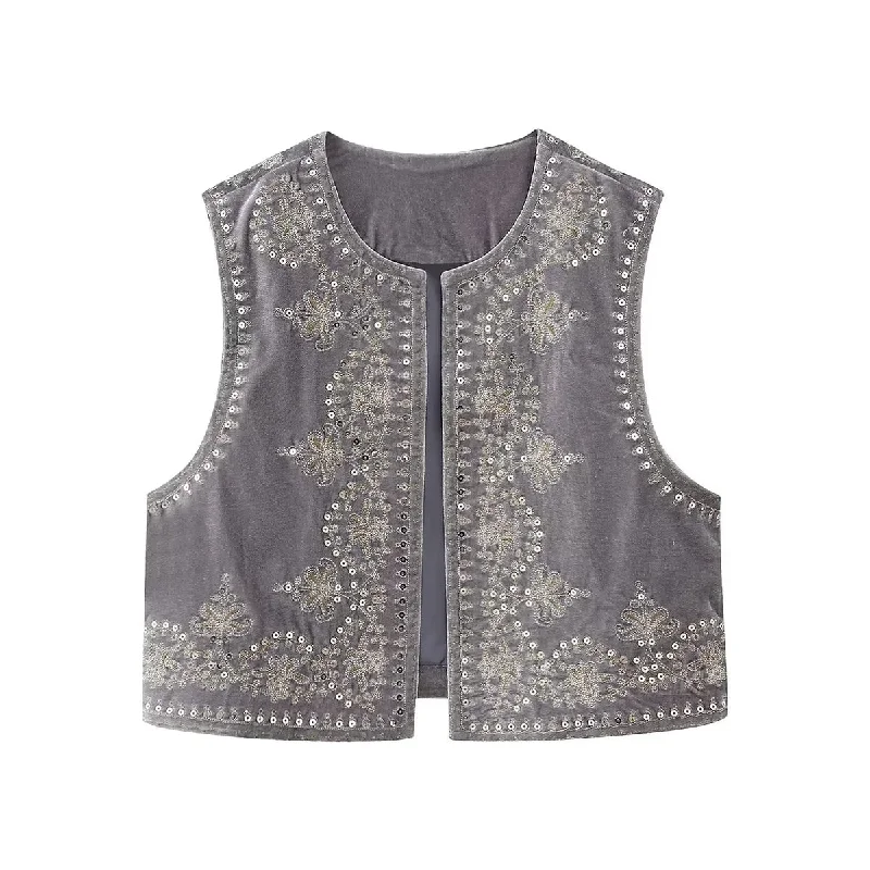 embroidered vest 19