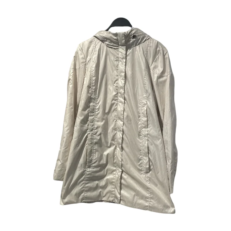 MACKAGE/Coat/L/Cotton/WHT/ Lightweight Windbreaker