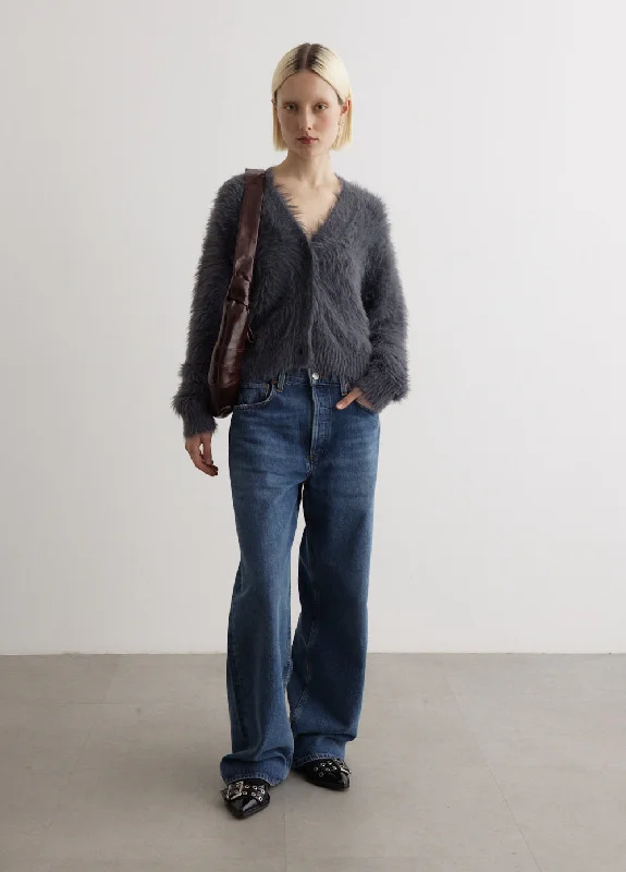 Balto Cropped Cardigan Anti-Pilling Anti-Shrink Durable