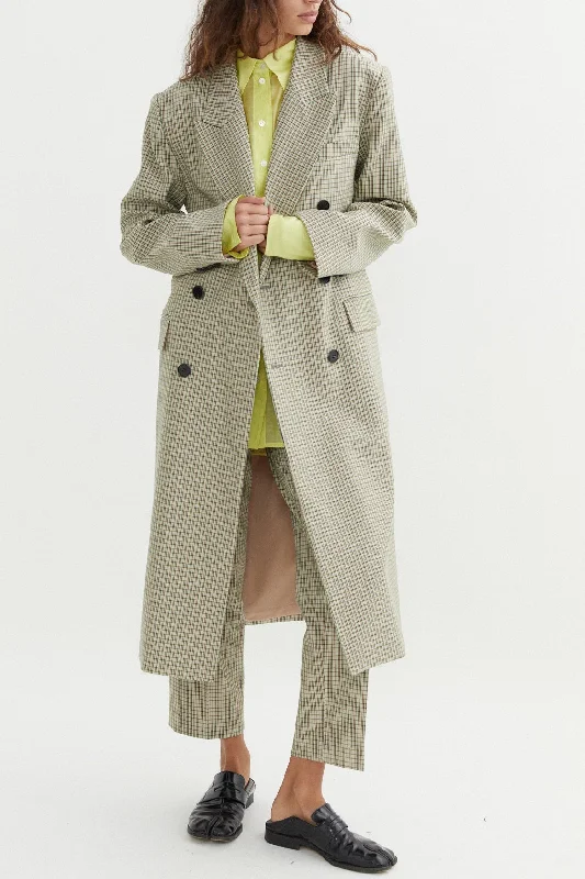 BLANCA Womens Carmen Coat - Green Lightweight Utility Jacket