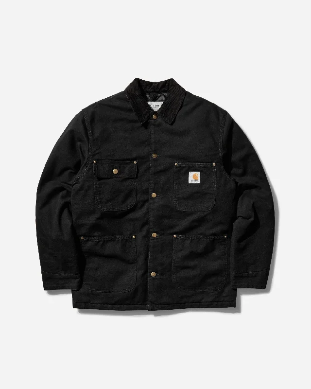 Men's OG Chore Coat Black (Aged Canvas) Warm Down Parka
