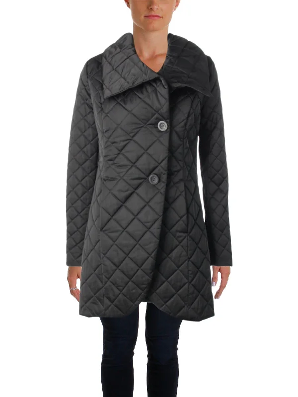Charlotte Womens Fall Lightweight Quilted Coat Quilted Puffer Jacket