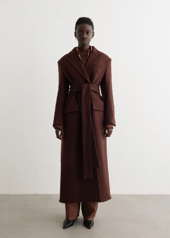 Classico Coat Vegan Leather Trench
