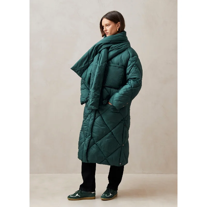 Colorado Emerald Green Coat Plaid Checkered Coat