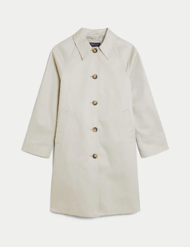 Cotton Rich Stormwear™ Car Coat Hooded Puffer Anorak
