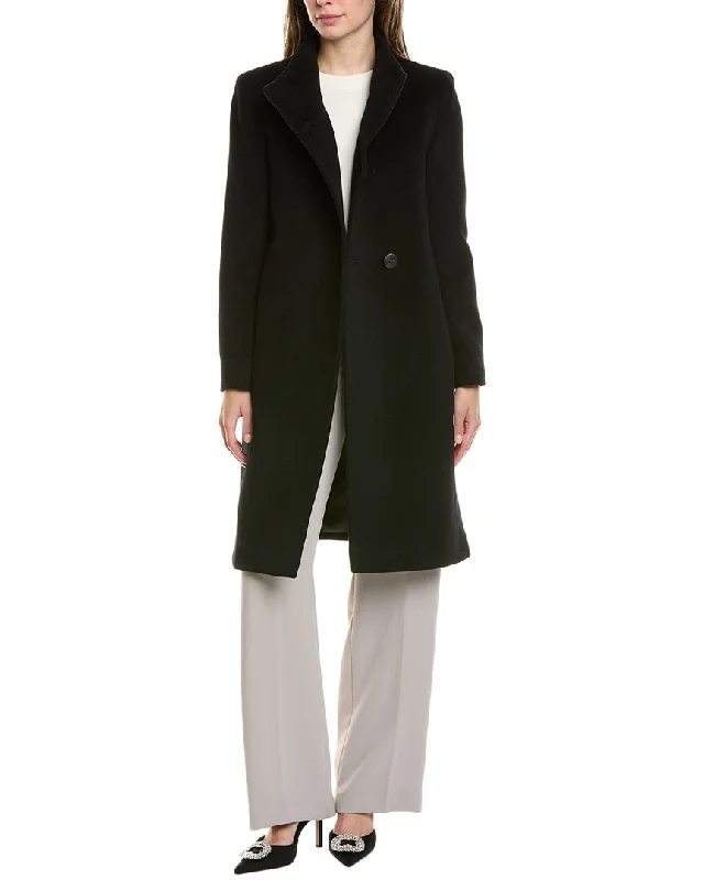 FLEURETTE Medium Wool Coat Chic Oversized Blazer