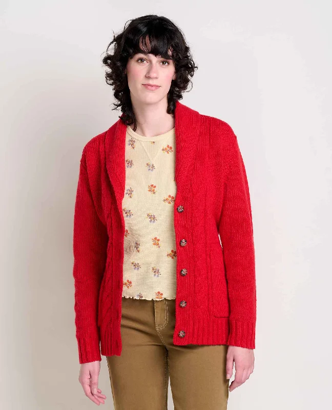 Ginn Cable Cardigan Fitted Loose Oversized