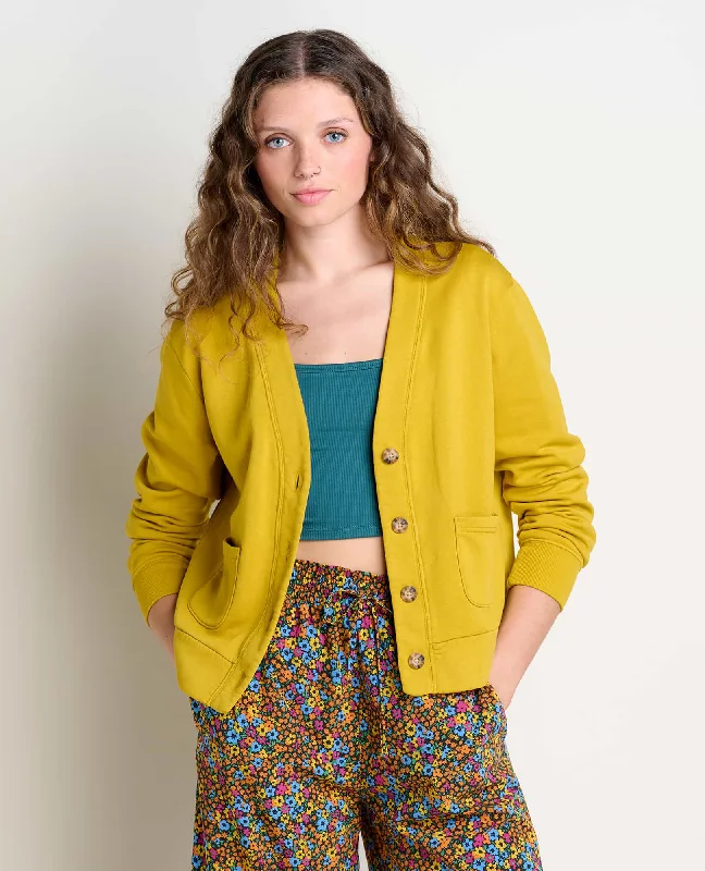 Hemp Daybreaker Cardigan Collared Crew Neck Turtle Neck