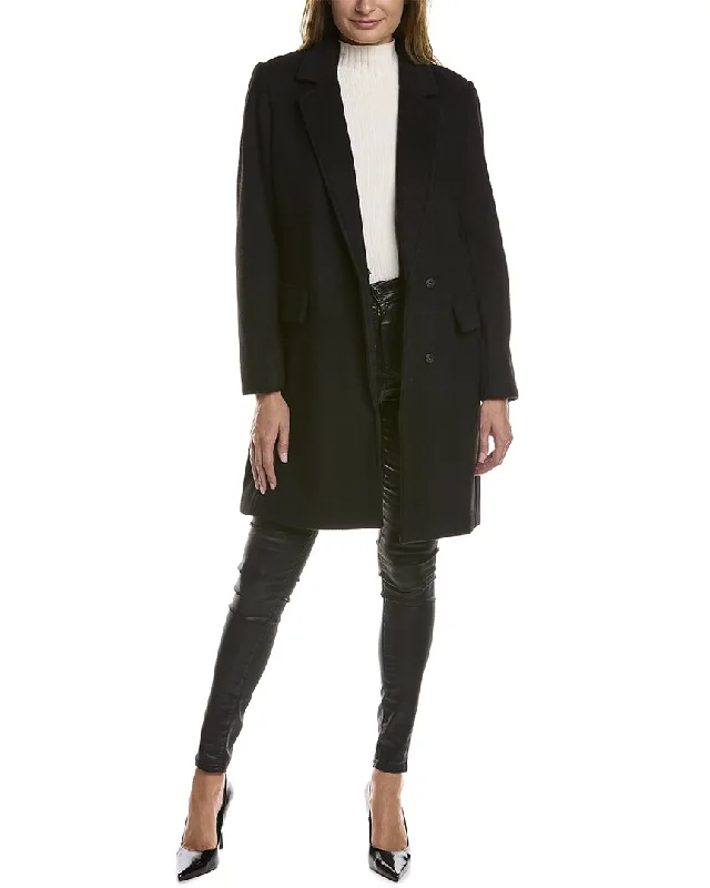 NOIZE Masa Coat Open-Knit Duster Coat