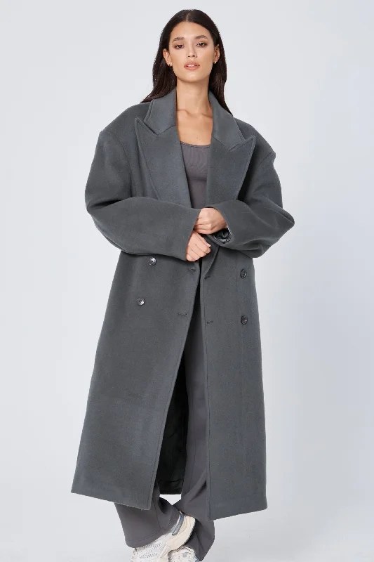 ROZALIA x ATOIR Womens The Coat Stone Velvet Evening Cape
