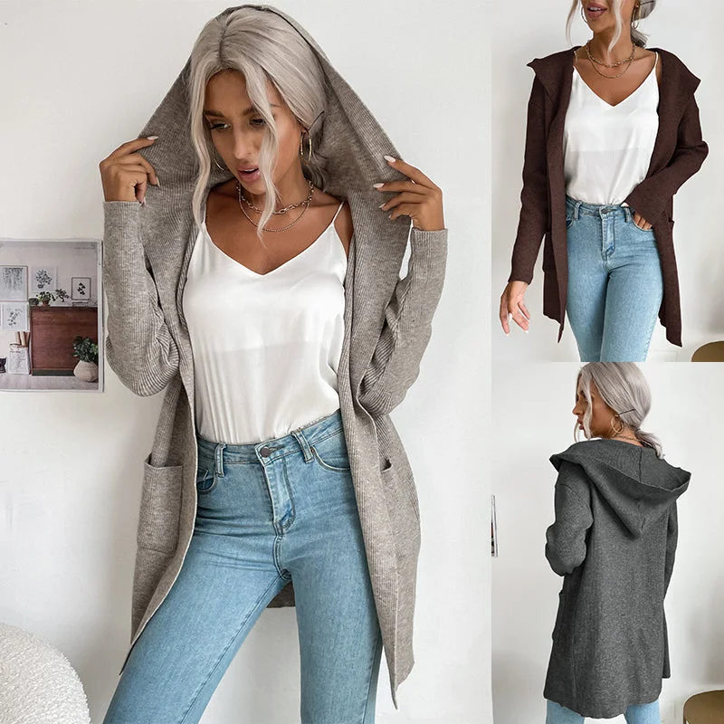 Women Cardigan Sweaters Coat Classical Long Sleeve Cashmere Open Front Cardigan Knit Sweater Handmade Hand-knitted Hand-woven Women Cardigan Sweaters Coat Classical Long Sleeve Cashmere Open Front Cardigan Knit Sweater Handmade Hand-knitted Hand-woven