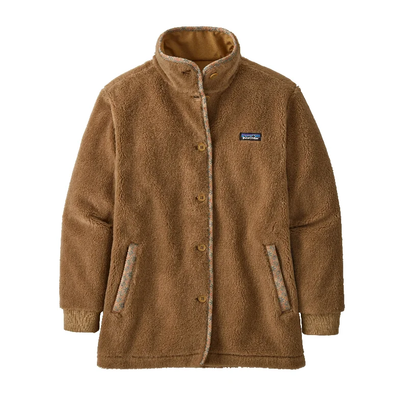 W's Woolyester Pile Coat Fur-Lined Aviator Coat