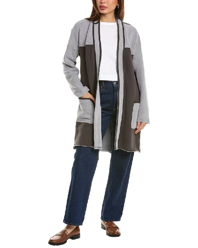 XCVI Edith Long Coat Streetwear Bomber Jacket