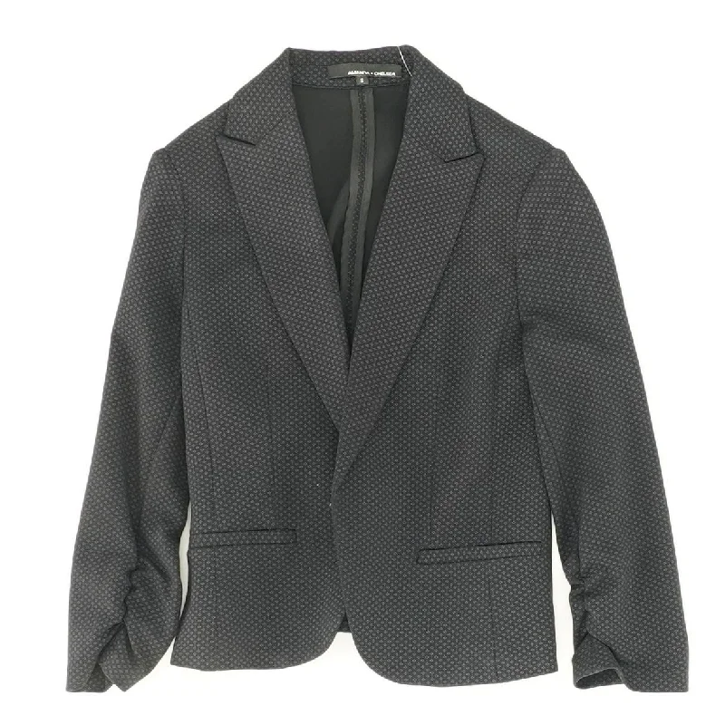 Black Polka Dot Blazer Women's Boutique Suit
